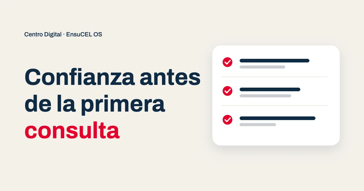 Presencia digital para medicina estética: confianza construida antes de la primera consulta con Centro Digital